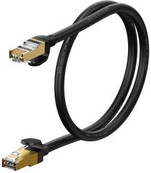 Baseus Ethernet RJ45, 10Gbps, cablu de rețea de 0, 5 m (negru)