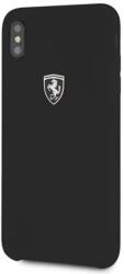 Ferrari Hardcase iPhone Xs Max negru silicon Off track (FEOSIHCI65BK)