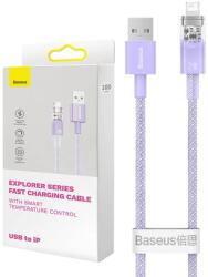 Baseus Fast Charging cable Baseus USB-A to Lightning Explorer Series 2m, 2.4A, purple (6932172629007)