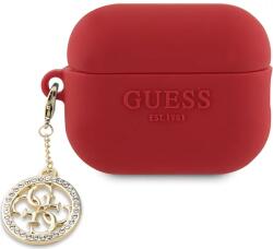 Guess GUAP23DSLGHDF husă pentru AirPods Pro 2 3D Rubber 4G Diamond Charm (GUAP23DSLGHDF)
