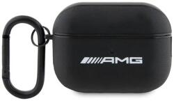 Mercedes AMG AMAP2SLWK AirPods Pro 2 cover black Leather White Logo (AMAP2SLWK)