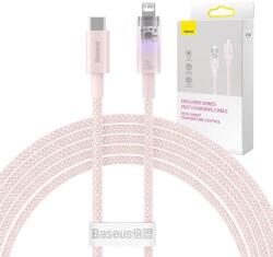 Baseus Fast Charging cable Baseus USB-A to Lightning Explorer Series 2m 20W, pink (6932172629113)