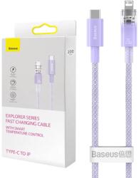 Baseus Fast Charging cable Baseus USB-C to Lightning Explorer Series 2m, 20W, purple (6932172629083)