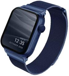 UNIQ Curea UNIQ Dante Apple a Watch Seria 4/5/6/SE 40mm. Albastru marin din oțel inoxidabil (UNIQ-40MM-DANBLU)