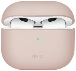 UNIQ Cazul UNIQ Lino AirPods 3 gen. Fard de obraz siliconic roz (UNIQ-AIRPODS (2021) -LINOPNK)