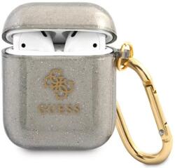 Guess Ghici GUA2UCG4GK AirPods acoperi negru Colectia Glitter (GUA2UCG4GK)