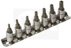 Laser Tools Bit készlet torx 5 ágú-lyukas 07 db-os 1/4", (LAS-3389)