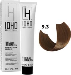 IOHO Professional Vopsea de Par Permanenta Fara Amoniac - Color 11 Minutes 9.3 Blond Auriu Foarte Deschis - IOHO Professional