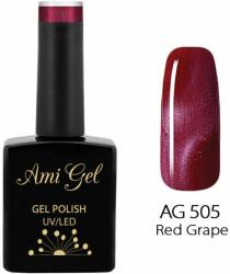 Ami Gel Oja Semipermanenta Magnetica - Hypnotic Gel Polish Red Grape 10ml - AMI GEL