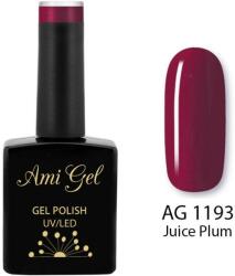 Ami Gel Oja Semipermanenta - Multi Gel Color - The One Juice Plum AG1193 14ml - Ami Gel