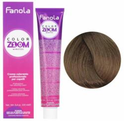 Fanola Vopsea de Par Permanenta - Color Zoom 10 Minute 6.0 Blond Inchis - Fanola