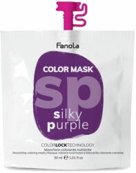 Fanola Masca Coloranta Hranitoare cu Pigment Violet Intens - Color Mask Silky Purple 30ml - Fanola