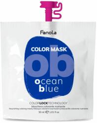 Fanola Masca Coloranta Hranitoare cu Pigment Albastru Intens - Color Mask Ocean Blue 30ml - Fanola
