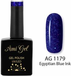 Ami Gel Oja Semipermanenta - Multi Gel Color - The One Egyptian Blue Ink AG1179 14ml - Ami Gel