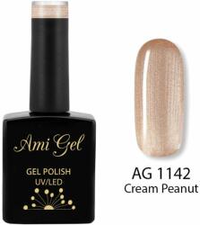 Ami Gel Oja Semipermanenta - Multi Gel Color - The One Cream Peanut AG1142 14ml - Ami Gel