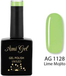 Ami Gel Oja Semipermanenta - Multi Gel Color - The One Lime Mojito AG1128 14ml - Ami Gel