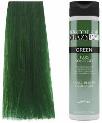 Be Hair Vopsea de Par Semipermanenta sau Directa Verde - Be Color Crazy 12 Minute Green 150ml - Be Hair