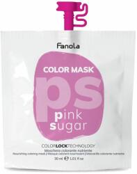Fanola Masca Coloranta Hranitoare cu Pigment Roz Intens - Color Mask Pink Sugar 30ml - Fanola