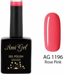 Ami Gel Oja Semipermanenta - Multi Gel Color - The One Rose Pink AG1196 14ml - Ami Gel
