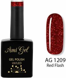 Ami Gel Oja Semipermanenta - Multi Gel Color - The One Red Flash AG1209 14ml - Ami Gel