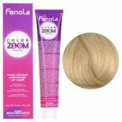 Fanola Vopsea de Par Permanenta - Color Zoom 10 Minute 9.0 Blond Foarte Deschis - Fanola