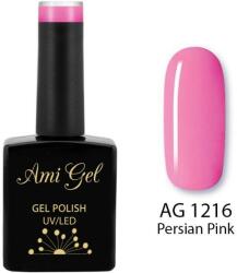 Ami Gel Oja Semipermanenta - Multi Gel Color - The One Persian Pink AG1216 14ml - Ami Gel