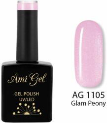 Ami Gel Oja Semipermanenta - Multi Gel Color - The One Glam Peony AG1105 14ml - Ami Gel