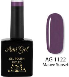 Ami Gel Oja Semipermanenta - Multi Gel Color - The One Mauve Sunset AG1122 14ml - Ami Gel