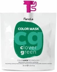 Fanola Masca Coloranta Hranitoare cu Pigment Verde Intens - Color Mask Clover Green 30ml - Fanola