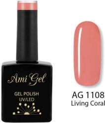 Ami Gel Oja Semipermanenta - Multi Gel Color - The One Living Coral AG1108 14ml - Ami Gel