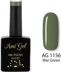Ami Gel Oja Semipermanenta - Multi Gel Color - The One War Green AG1156 14ml - Ami Gel