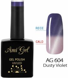 Ami Gel Oja Semipermanenta Magnetica Si Termica - Hypnotic Mood Gel Polish Dusty Violet 10ml - AMI GEL