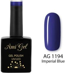 Ami Gel Oja Semipermanenta - Multi Gel Color - The One Imperial Blue AG1194 14ml - Ami Gel