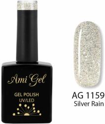 Ami Gel Oja Semipermanenta - Multi Gel Color - The One Silver Rain AG1159 14ml - Ami Gel