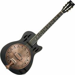 Ortega Guitars RRG40CE-DBK Distressed Black Satin