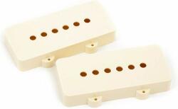 Fender SPA 0054442049 pickup covers Jazzmaster, parchment, plastic, set of 2