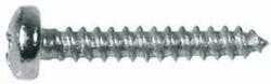 Boston TS-15-N screw, 2, 2x9, 5mm, 12pcs, dome head, tapping, for tuners, nickel