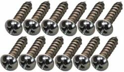 Fender 0011357049 tuner mounting screws, Classic/Vintage series guitars, #3 x 3/8& quot; , nickel, 12 pcs