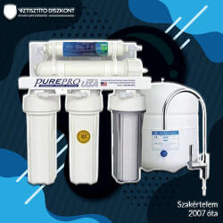 PurePro RO105P víztisztító nyomásfokozóval