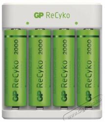  GP Batteries GP Eco E411 Akkutöltő + 4×AA GP ReCyko 2000