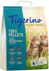  Tigerino Tigerino Plant-Based Tofu Așternut pentru pisici - Miros de lapte - 3 x 4, 6 kg