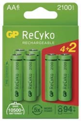 GP Batteries AA/HR6/2100mAh/6db ceruza akkumulátor