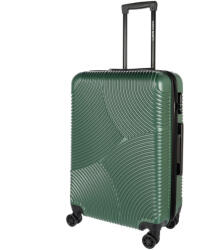 Enrico Benetti Louisville zöld 4 kerekű közepes bőrönd (Louisville-M-zold)
