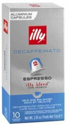 illy NCC Espresso Decaffeinato koffeinmentes Nespresso kompatibilis 10 db kávékapszula