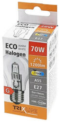Trixline 70W E27 1200lm 2700K A55 halogén izzó (Trixline-70W-E27)