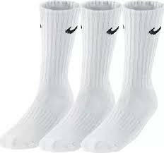Nike U nk v cush crew - 3p value l white/black | Gyermek | Zokni | Fehér | SX4508-101