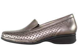Semler Pantofi dama, Semler, 21-706-7-Bronz, casual, piele naturala, cu toc, bronz (Marime: 40, 5)