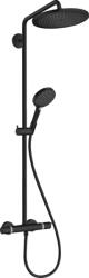 Hansgrohe Croma Select S280 Showerpipe, matt fekete
