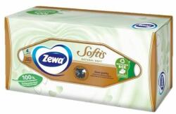Zewa Papírzsebkendő ZEWA Softis Natural Soft 4 rétegű 80 darabos dobozos (870032) - fotoland