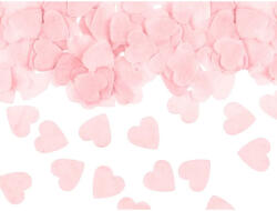 PartyDeco S. r. o Konfetti, szív forma, light pink, 15 gramm